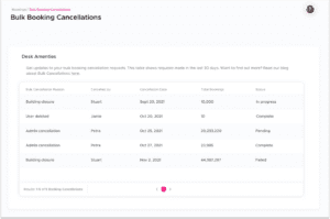 Kadence hybrid software bulk booking cancelations