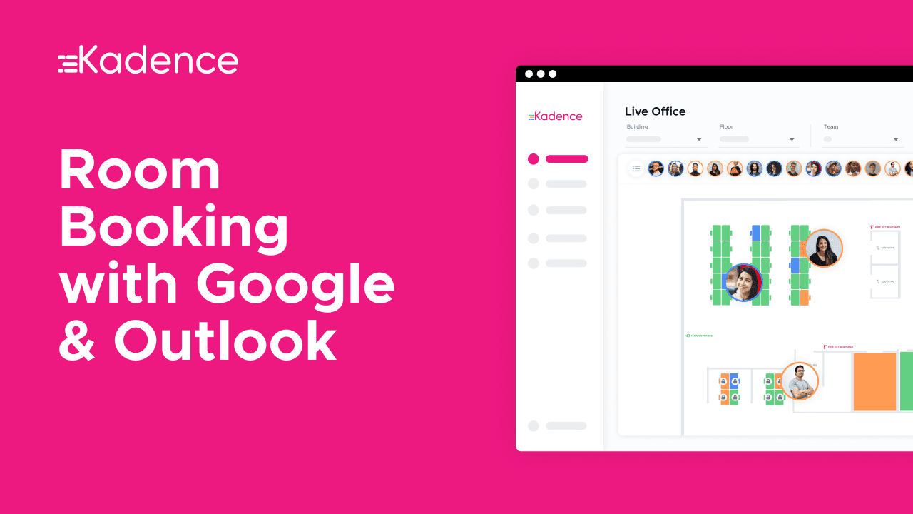 Kadence Room Booking With Google and Microsoft Outlook Demo