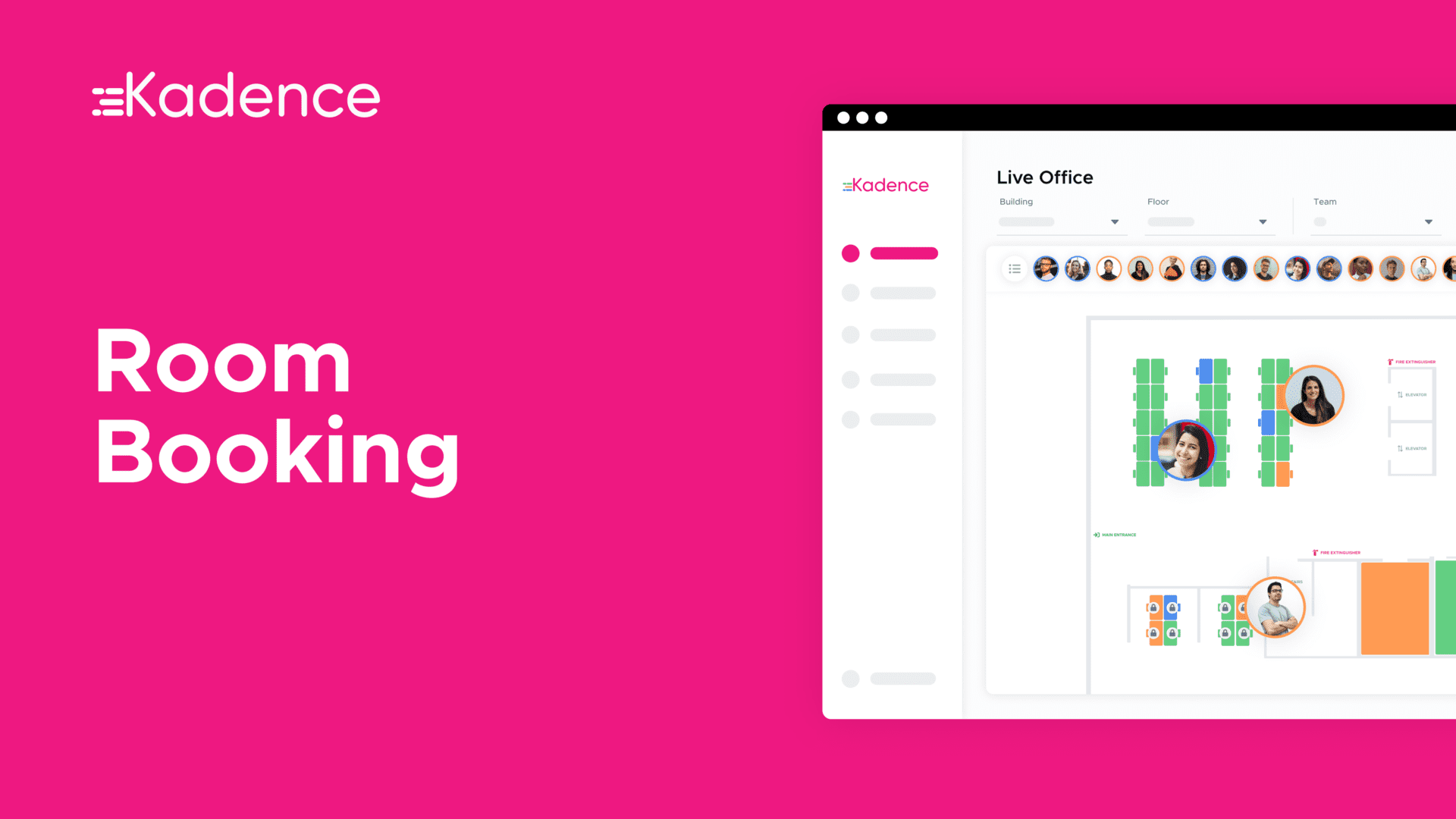 Kadence Conference Room Booking Demo (Web app)