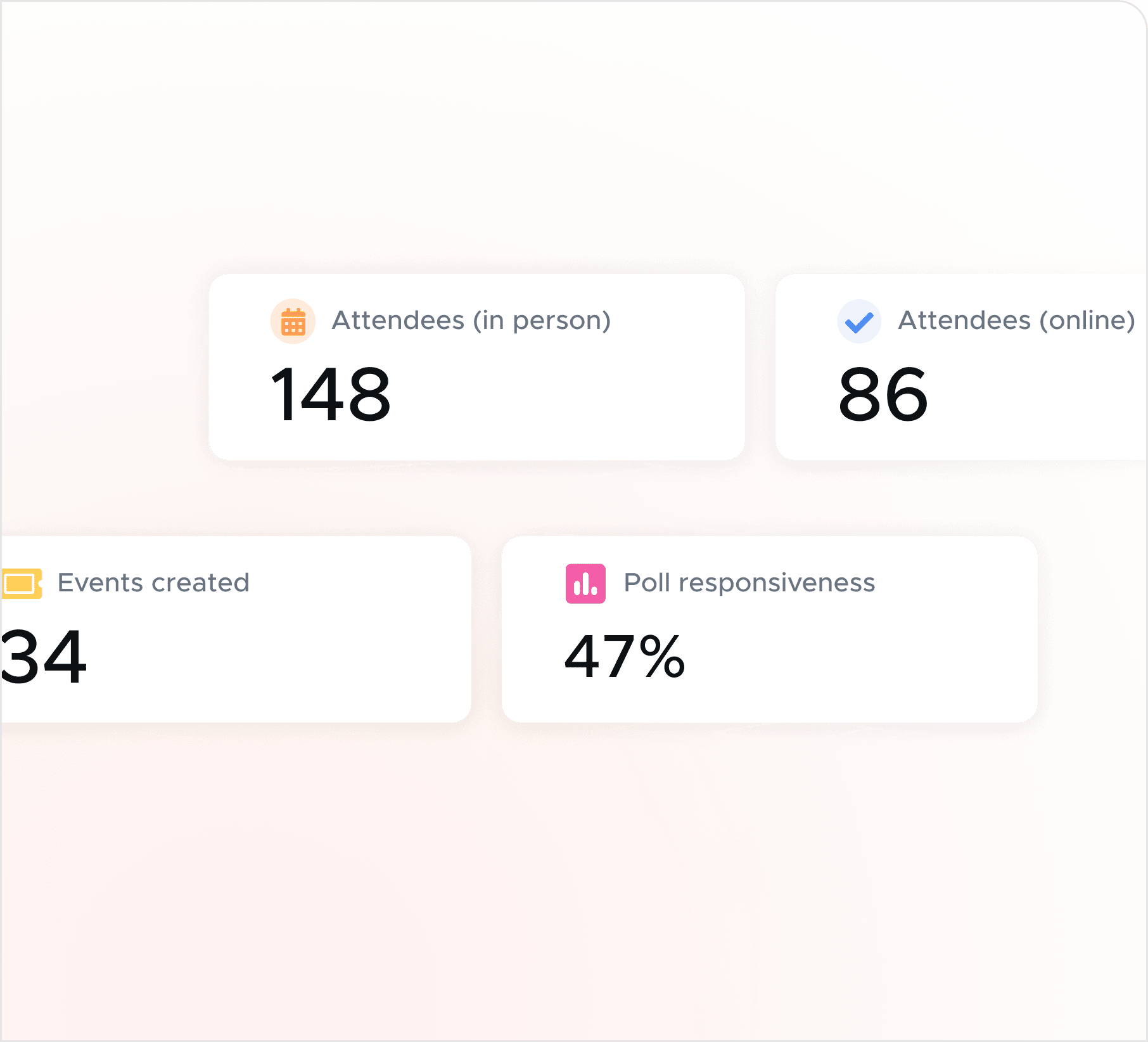 An illustration of kadence events analytics