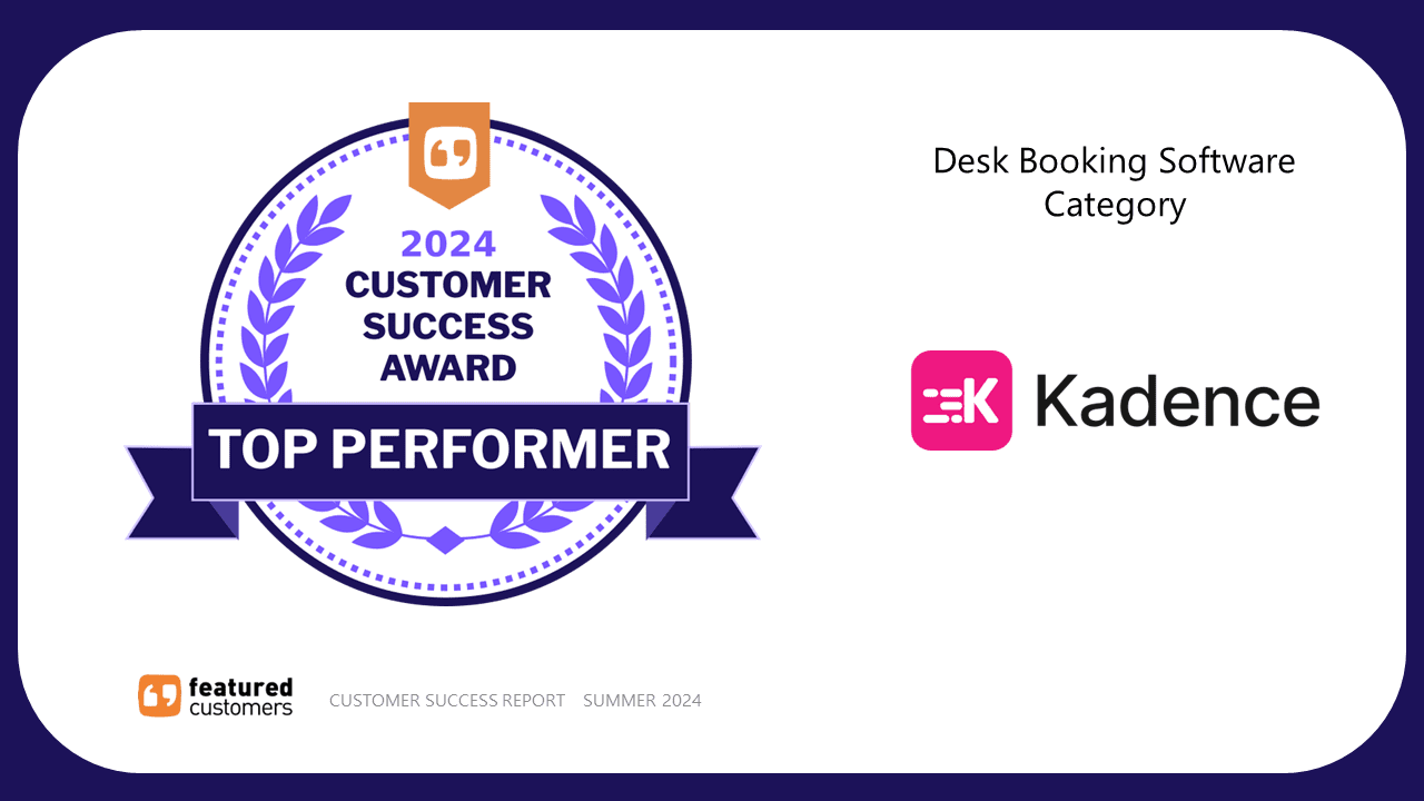 Kadence Customer Success Award Top Performer Badge