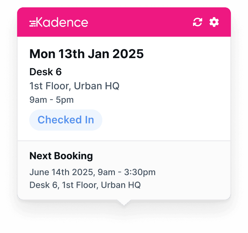 The Kadence Agent Widget